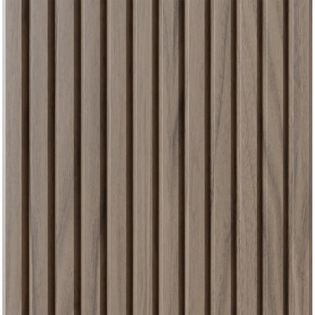 1 Tall Bevel Slat Tambour - Walnut (12W X 96L)